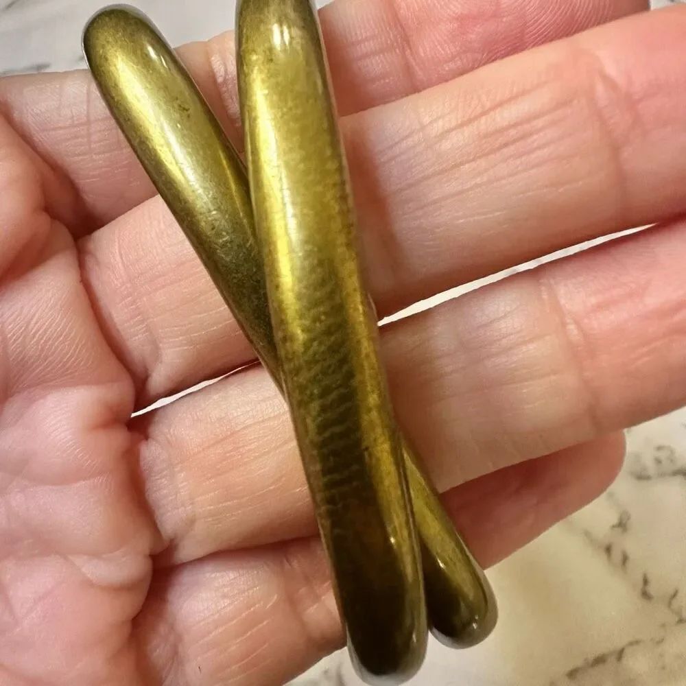 Double bangle bracelet - Picture 4 of 5
